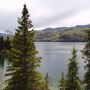 Media '(Waterball) Nice rock outlooking Hidden Lake.' in album 'Close-Up of new pedestal 05''