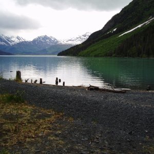 Media '(Waterball) Kenai Lake 05\' Cloudy Memorial' in album 'Close-Up of new pedestal 05''