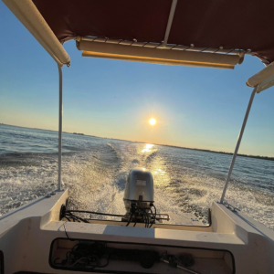 Sunset cruising