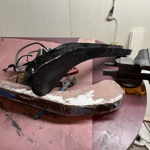 Media 'Unfinished roller laying on the mold it came out of' in album 'Dry fit'