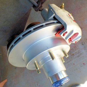New brakes in their shining glory