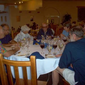 (Cygnet) Wahweap Lodge, final dinner