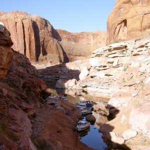 (Hunkydory) Ribbon Canyon campsite