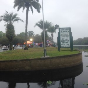 Media 'High Banks Marina was the site of this year\'s Swamp Half Marathon.' in album 'Love this spot on Snake Creek'