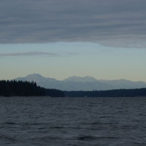 Media '11-13-14 DSC06712 Olympics over Squaxin Island' in album 'Winter Boating 003 - Budd Bay looking West'