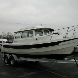 New CD22 still at the dealer waiting to be rigged and delivered!