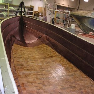 New Hull w/ balsa (Mon 3/14)