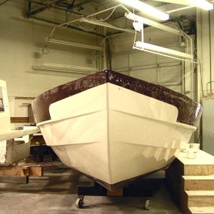 Hull is out of the mold (Fri 3/18)