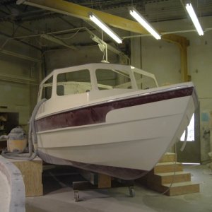 Cabin is on the hull (Thu 3/24)