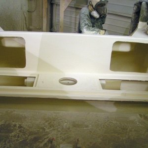 Cockpit transom/floor access panels (Fri 3/25)