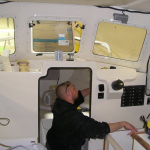 Bulkhead and switch panel (Tue 4-26)