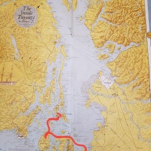 Bellingham to Mosquito Pass and then to Pt. Browning.
