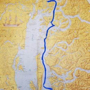 Heading back south. Octopus Islands to Pender Harbor