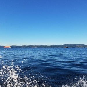Heading south down Malaspina Strait.