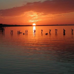 Choctawhatchee Bay at Sunset