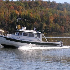 Crescent Girl on Lake Champlain