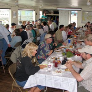 Lots of good folks for the potluck