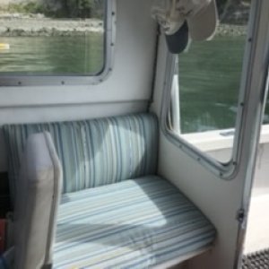 Starboard aft seat
