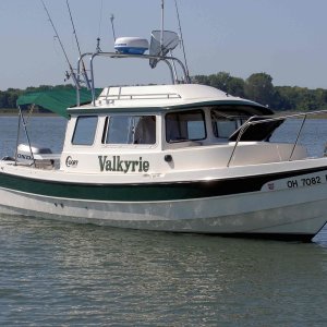 (Valkyrie)  Anchored in 
East Harbor/ Lake Erie