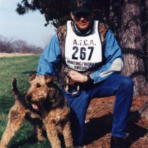 Valkyrie and Nick at the ATCA Hunting/Working Nationals
