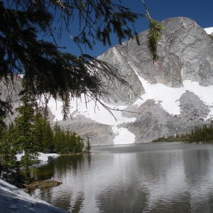 Lake Marie, Snowy Range, WY.