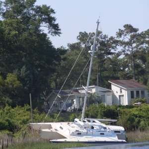 Abandonned tri on the ICW, SC.