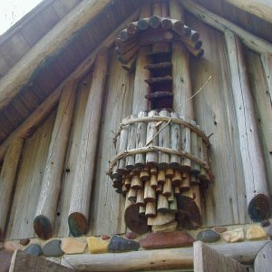Media 'Most years, birds will use this part of the cottage to hold their nests.' in album 'Winter Cottage'