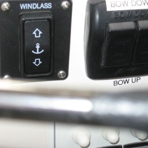 Lewmar is providing better switches  Up is up  Down is down   go figure