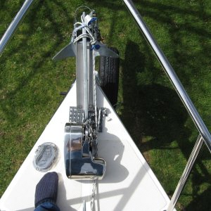 I turned on every system in the boat and then cycled the windlass, nothing popped or quit, completed install