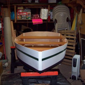 Continuing to take shape as I work on the interior finishing.