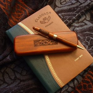 Direct from Dublin, our new logbook. Our very first purchase for the new boat.