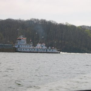 Sunday barge traffic