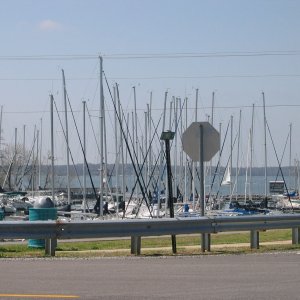 Sailboat marina in Grand Rivers KY