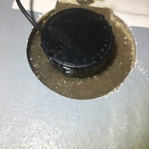 Test fitting to make sure the transponder fits onto the base without hitting the resin.
