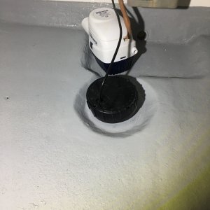 No more transom mounted transponder.