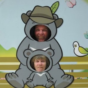 Cathy and I at Mt Seoraksan in S Korea