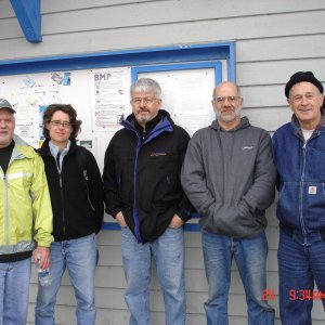 Jan & Stacy (C-CHANGE), Fred (ANITA MARIE), Mike (TYBOO) & Joe (R-MATEY).