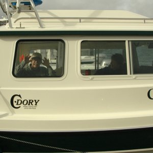 Larry Q (C-YA) Flashing the C-Brats secret greeting