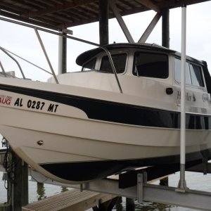 New home at the fish camp on Dauphin Island