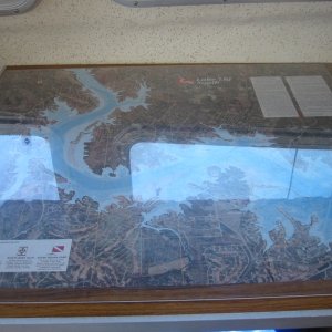 Media 'Lake map on table' in album '(fisherkb) Port side done --- starboard remains'