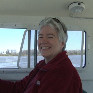 Media '(nscogin) Sherry at the helm' in album '(nscogin) At Cutters Dock'