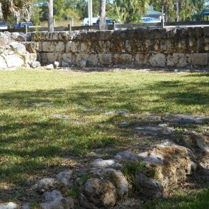 Old Spanish fort in St. Marks.