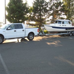 2007 F150 Lariat Walmart parking lot near Astoria Oregon