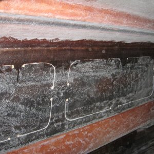 Hardtop Joint after fiberglassing