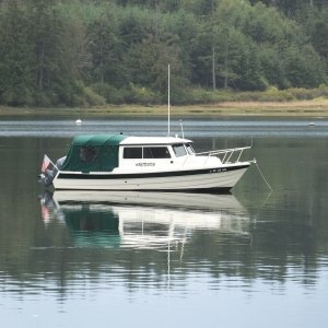 Anchored at San Juan Island