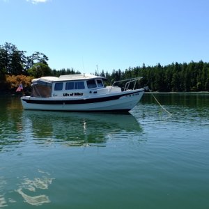 Divine peace at anchor
