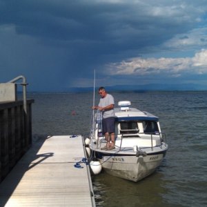 1.) Launched at Westport, NY public boat ramp