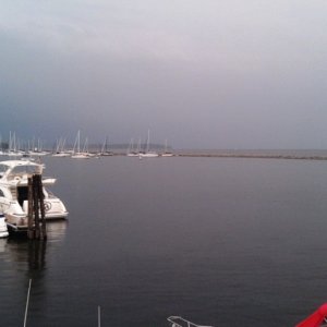 43.) Storms moving in