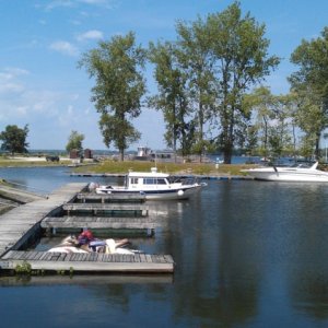 Media '58.) Burton Island Marina' in album '1.) Launched at Westport, NY public boat ramp'