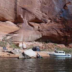 Forgotton  Canyon camp site